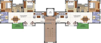 Project Image of 1515 Sq.ft 3 BHK Apartment / Flat for sale in Rajarhat for Rs. 8000000