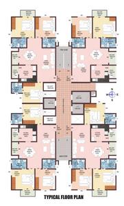 Project Image of 1095.0 - 1300.0 Sq.ft 2 BHK Apartment for buy in Confident Avior