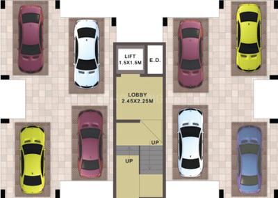Project Image of 0.0 - 497.0 Sq.ft 1 BHK Apartment for buy in EV Heart City