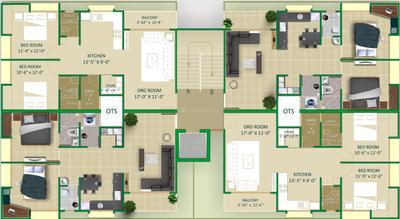 Project Image of 473.0 - 745.0 Sq.ft 2 BHK Apartment for buy in Satyam Exotica Resicom