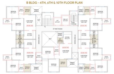 Project Image of 325.0 - 453.0 Sq.ft 1 BHK Apartment for buy in Sapphire Towers 1
