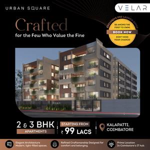 Project Image of 1270.0 - 2260.0 Sq.ft 2 BHK Apartment for buy in Velar Urban Square