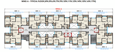 Project Image of 721.0 - 1472.0 Sq.ft 2 BHK Apartment for buy in Landmarkk Luxuria