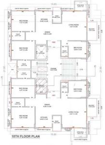 Project Image of 1134.62 - 2045.25 Sq.ft 3 BHK Apartment for buy in Siddhi Vinayak Divine Rivera