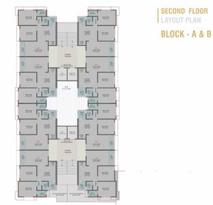 Project Image of 0.0 - 605.58 Sq.ft 2 BHK Apartment for buy in Narmada Sahitya Nest