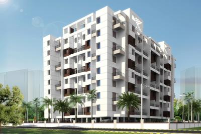 Project Image of 315.0 - 637.0 Sq.ft 1 BHK Apartment for buy in Om Sai Crystal Tower