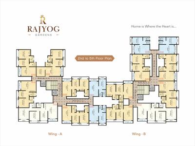 Project Image of 256.93 - 567.04 Sq.ft 1 RK Apartment for buy in Rajyog Gardens