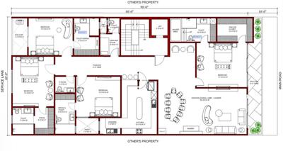 Project Image of 0.0 - 1900.0 Sq.ft 4 BHK Builder Floor for buy in Navya Prestige Floors
