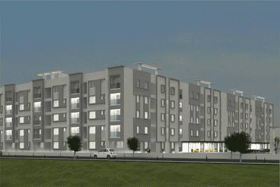 Project Image of 1037.0 - 1376.0 Sq.ft 2 BHK Apartment for buy in A1 Adarsh Paradise