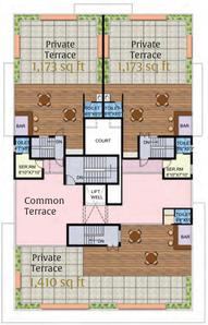 Project Image of 2156.0 - 2637.0 Sq.ft 3 BHK Apartment for buy in Hitin 1410 The Residences