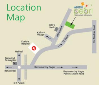 Project Image of 1170.0 - 1630.0 Sq.ft 2 BHK Apartment for buy in Adithi Pearl