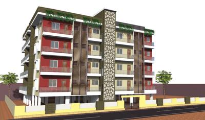 R R Landmarks Sharan Residency Block C Elevation 1