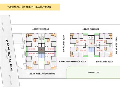 Project Image of 1845 Sq.ft 3 BHK Apartment / Flat for sale in Zundal for Rs. 6800000