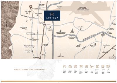 Project Image of 686.0 - 1356.0 Sq.ft 2 BHK Apartment for buy in Paradigm Artteza