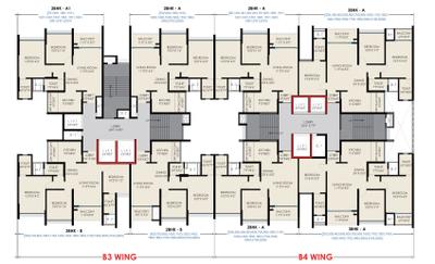 Project Image of 733.0 - 1096.0 Sq.ft 2 BHK Apartment for buy in The Rising