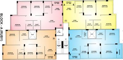 Project Image of 505.0 - 1450.0 Sq.ft 1 BHK Apartment for buy in Unique Pearl
