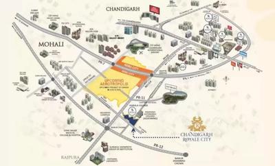 Chandigarh Royale City Location Plan 2