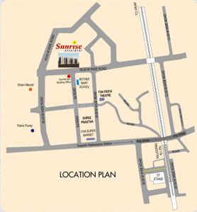 Project Image of 470.0 - 515.0 Sq.ft 1 BHK Apartment for buy in Sai Sunrise Apartment