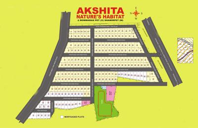 Project Image of 1602.0 - 4608.0 Sq.ft Residential Plot Plot for buy in Akshita Natures Habitat