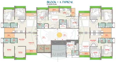 Project Image of 521.4 - 732.27 Sq.ft 2 BHK Apartment for buy in Radhe Tirupati Sky