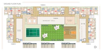 Project Image of 1100 Sq.ft 3 BHK Apartment / Flat for sale in Keshupura for Rs. 8451000