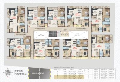 Project Image of 1265.0 - 1760.0 Sq.ft 2 BHK Apartment for buy in JR Royale
