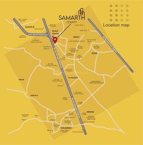 Project Image of 596.0 - 631.0 Sq.ft 2 BHK Apartment for buy in Samarth County