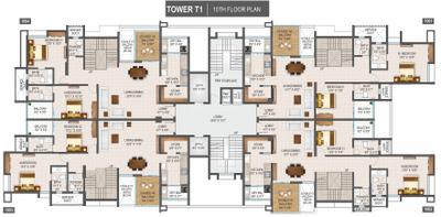 Project Image of 1913.0 - 8319.0 Sq.ft 3 BHK Apartment for buy in Pranami Crest