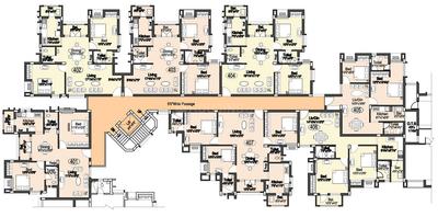 Project Image of 895.0 - 1170.0 Sq.ft 2 BHK Apartment for buy in Doshi Etopia II