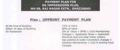 Project Image of 1225.0 - 1530.0 Sq.ft 3 BHK Apartment for buy in SG Indigo SG Impressions 58