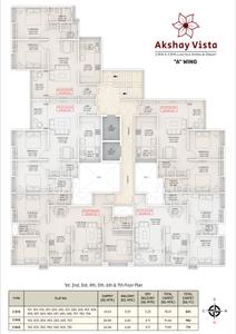 Project Image of 774.0 - 982.0 Sq.ft 2 BHK Apartment for buy in Akshay Vista