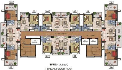 Project Image of 795 Sq.ft 1 BHK Apartment / Flat for sale in Sector 112 for Rs. 11000000