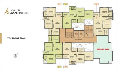 Project Image of 750.0 - 802.0 Sq.ft 2 BHK Apartment for buy in Kalp Avenue