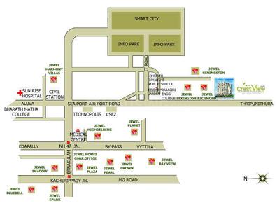 Project Image of 630.0 - 1575.0 Sq.ft 1 BHK Apartment for buy in Jewel Crest View