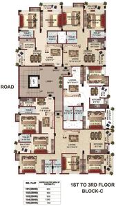 Project Image of 760.0 - 1330.0 Sq.ft 2 BHK Apartment for buy in SK Royal Arcade