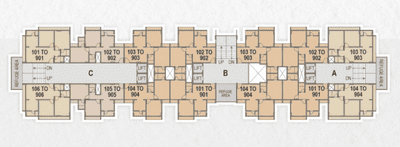 Project Image of 363.93 - 557.36 Sq.ft 1 BHK Apartment for buy in Nishan Grace
