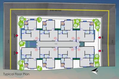 Project Image of 405.91 - 439.17 Sq.ft 1 BHK Apartment for buy in Kastbhanjan Shri Sai Hari