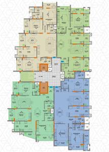 Project Image of 2015.0 - 2390.0 Sq.ft 3 BHK Apartment for buy in Shree Sithara Enclave