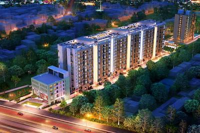 Project Image of 367.0 - 373.0 Sq.ft 1 BHK Apartment for buy in BU Bhandari Vaastuviva E