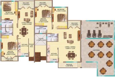 Project Image of 216.25 - 979.52 Sq.ft 2 BHK Apartment for buy in Jaglax Marsierra