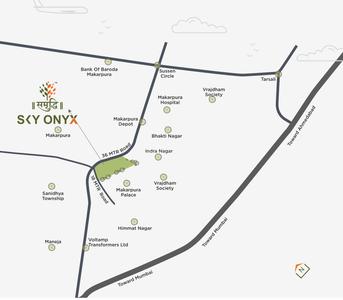 Project Image of 0.0 - 912.03 Sq.ft 3 BHK Apartment for buy in Shree Ghanshyam Samruddhi Sky Onyx