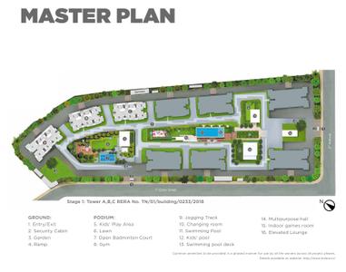 Project Image of 751.22 - 1013.86 Sq.ft 2 BHK Apartment for buy in Mahindra Lakewoods Towers D E