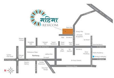 Project Image of 471.57 - 597.4 Sq.ft 2 BHK Apartment for buy in Kirtan Mahima Resicom