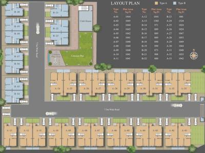 Project Image of 873.0 - 1024.0 Sq.ft 3 BHK Villa for buy in Shree Akshar Vihar II