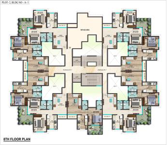 Project Image of 323.13 - 441.21 Sq.ft 1 BHK Apartment for buy in Tharwani Millennium City Phase I
