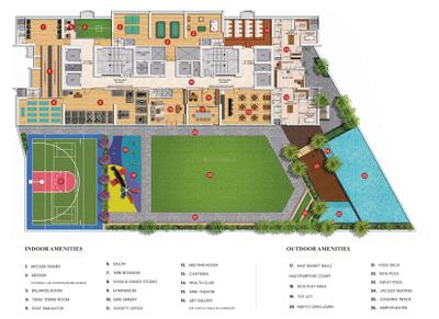 Project Image of 585.02 - 996.0 Sq.ft 2 BHK Apartment for buy in Sai Emerald
