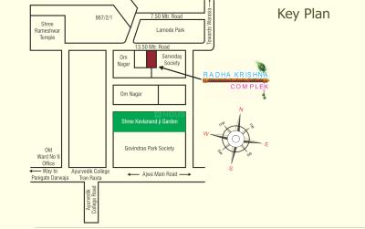 Project Image of 383.63 - 507.95 Sq.ft 2 BHK Apartment for buy in Om Radha Krishna Complex