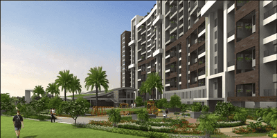 Project Image of 964.0 - 1240.0 Sq.ft 3 BHK Apartment for buy in Kunal Aspiree Phase IV