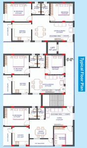 Sri Varadhi Enclave Varadhi Enclave Cluster Plan Typical Floor 1