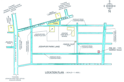 Deepraj Jodhpur Garden Location Plan 1